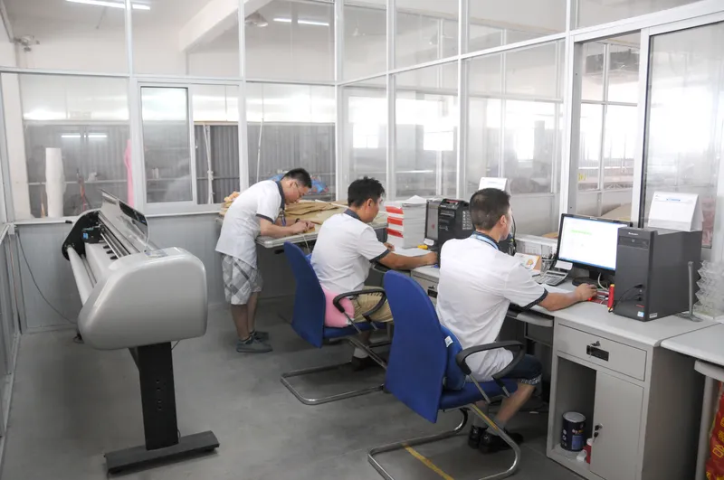 Able team working on product pattern development